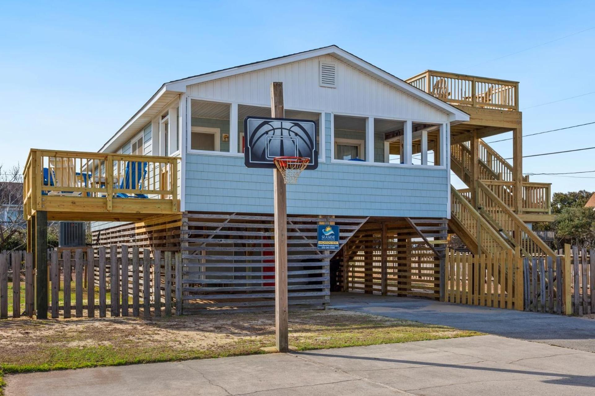 4011 The Dogs House 2 Min Walk To Beach Кітті-Хок Екстер'єр фото